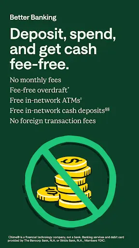Chime® – Fee-Free Banking screenshot