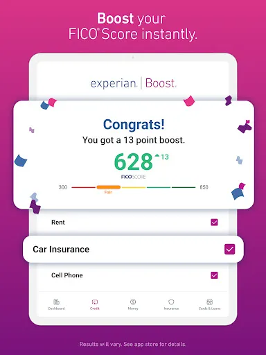 Experian® screenshot
