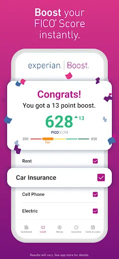 Experian® screenshot