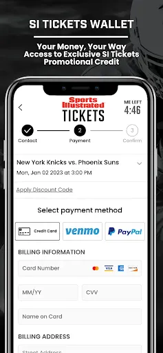 SI Tickets screenshot