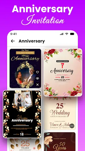 All Invitation Card Maker App screenshot
