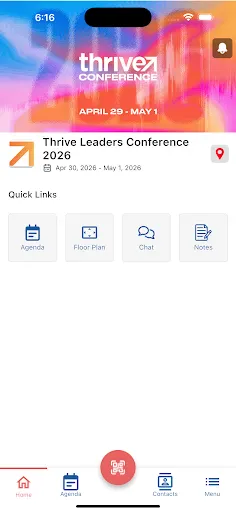 Thrive Leaders Conference screenshot