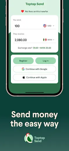 Taptap Send: Money Transfer screenshot