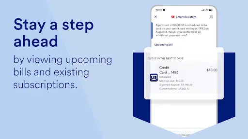 U.S. Bank Mobile Banking screenshot