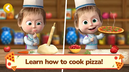 Masha and the Bear Pizza Maker screenshot