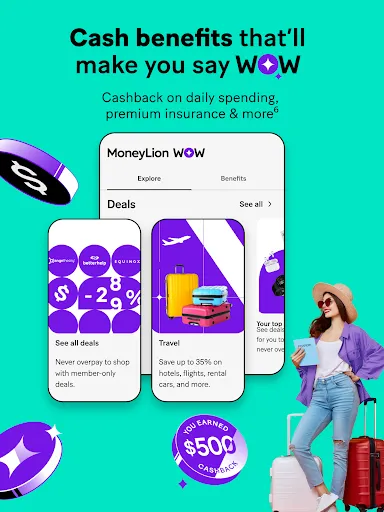 MoneyLion: Banking & Cash Back screenshot