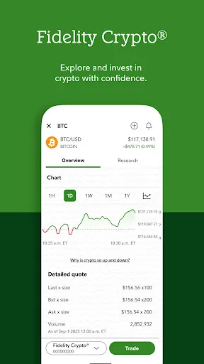Fidelity Investments screenshot