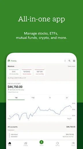 Fidelity Investments screenshot