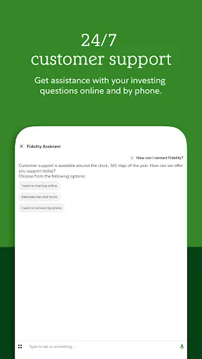 Fidelity Investments screenshot