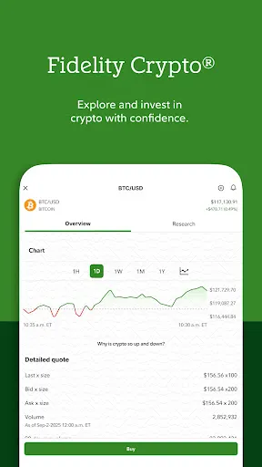 Fidelity Investments screenshot