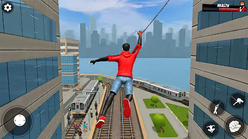 Rope Fighter Action Game screenshot