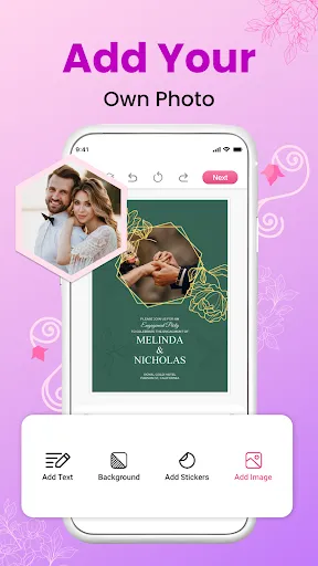Invitation Maker - Card Design screenshot