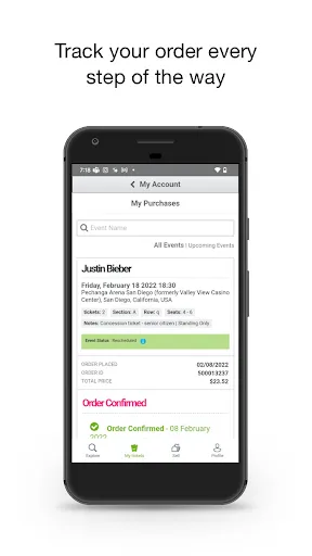 viagogo Tickets screenshot