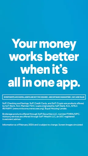 SoFi: Bank, Investing & Crypto screenshot