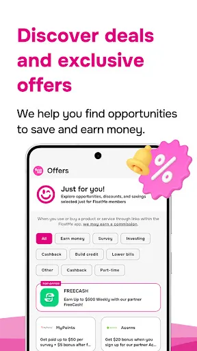 FloatMe: Fast Cash Advance App screenshot