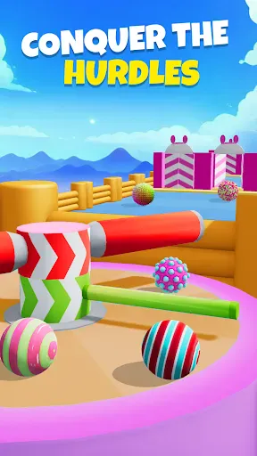 Candy Ball Run - Rolling Games screenshot