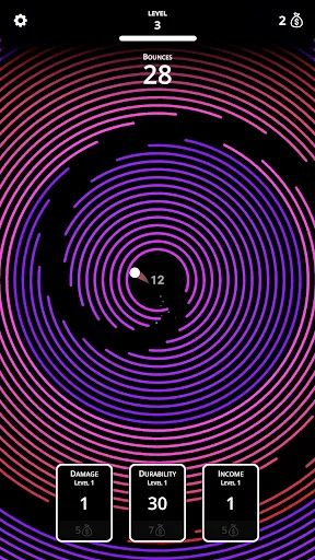 Idle Ball Escape: Smash Rings screenshot