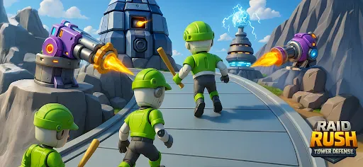 Raid Rush: Tower Defense TD screenshot