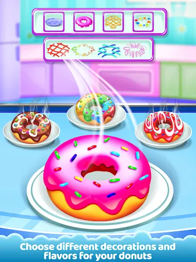 Icecream Cone Cupcake Baking screenshot