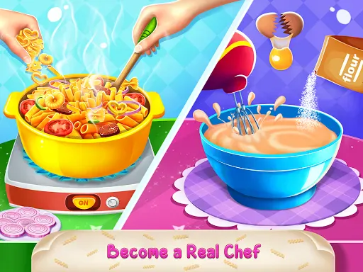 Icecream Cone Cupcake Baking screenshot