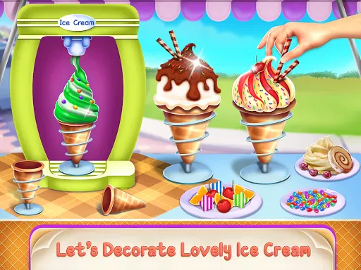Icecream Cone Cupcake Baking screenshot
