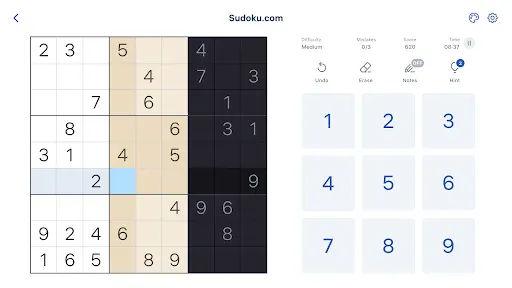 Sudoku.com - Classic Sudoku screenshot