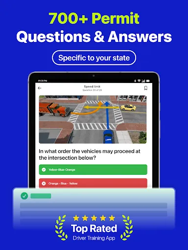 DMV Permit Practice Test 2026 screenshot