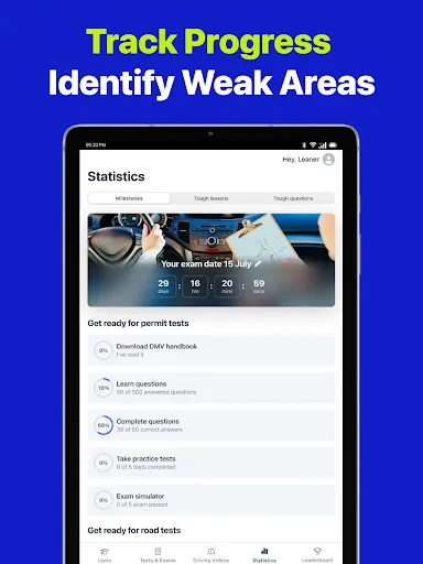 DMV Permit Practice Test 2026 screenshot