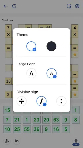 Crossmath® - Math Puzzle Games screenshot