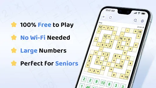 Crossmath® - Math Puzzle Games screenshot
