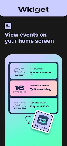 Day Counter. Count Up & Down screenshot