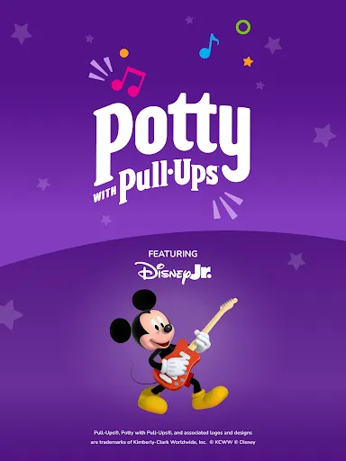 Potty with Pull-Ups ft. Disney screenshot