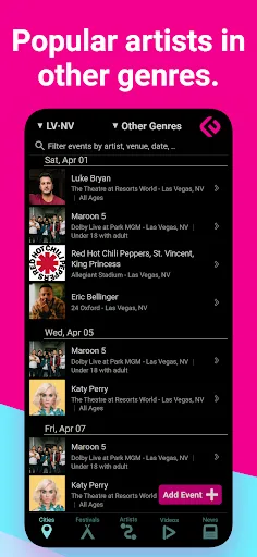 Edmtrain Concerts & Raves screenshot