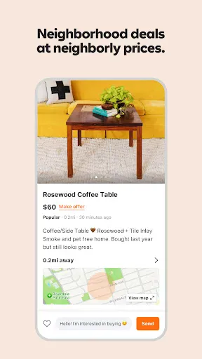 Karrot: Buy & sell locally screenshot