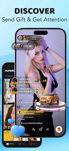 SuperLive- Live Stream & Chat screenshot