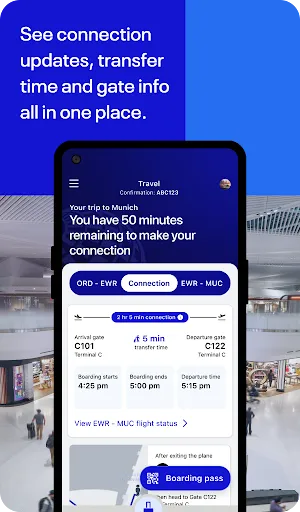 United Airlines screenshot