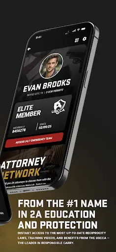 USCCA Concealed Carry App screenshot