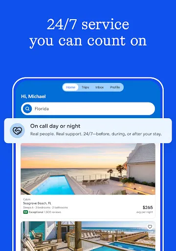 Vrbo Vacation Rentals screenshot
