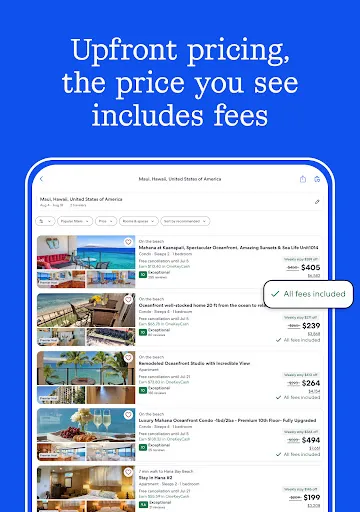 Vrbo Vacation Rentals screenshot