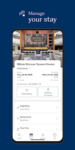 Hilton Honors: Book Hotels screenshot
