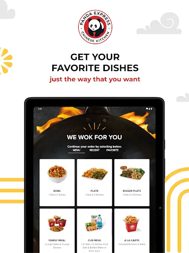 Panda Express screenshot