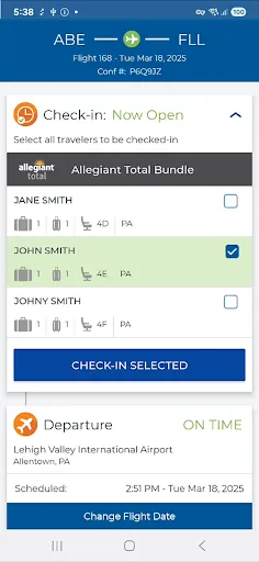 Allegiant screenshot