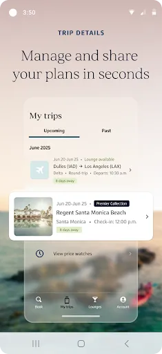 Capital One Travel screenshot