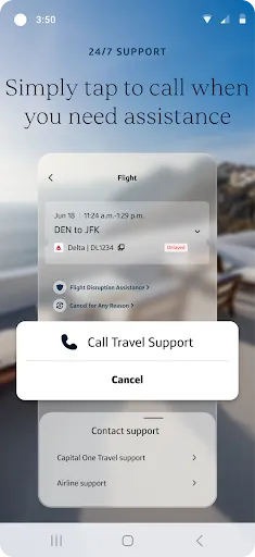 Capital One Travel screenshot