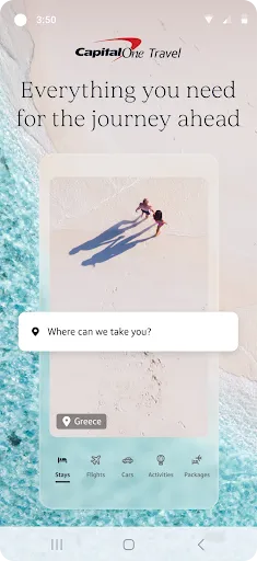 Capital One Travel screenshot