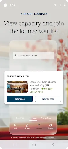 Capital One Travel screenshot