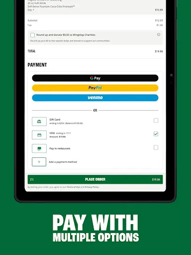 Wingstop screenshot