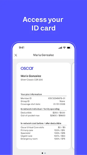 Oscar Health screenshot