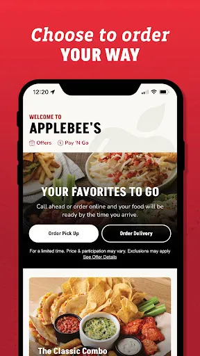 Applebee's screenshot