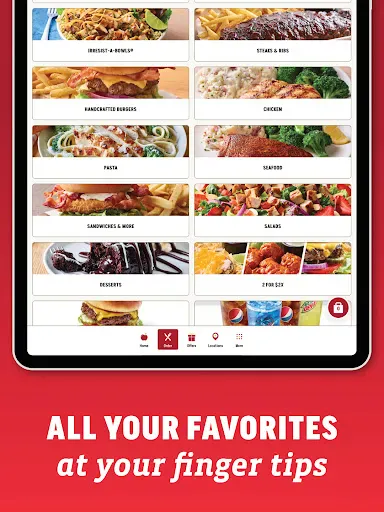 Applebee's screenshot